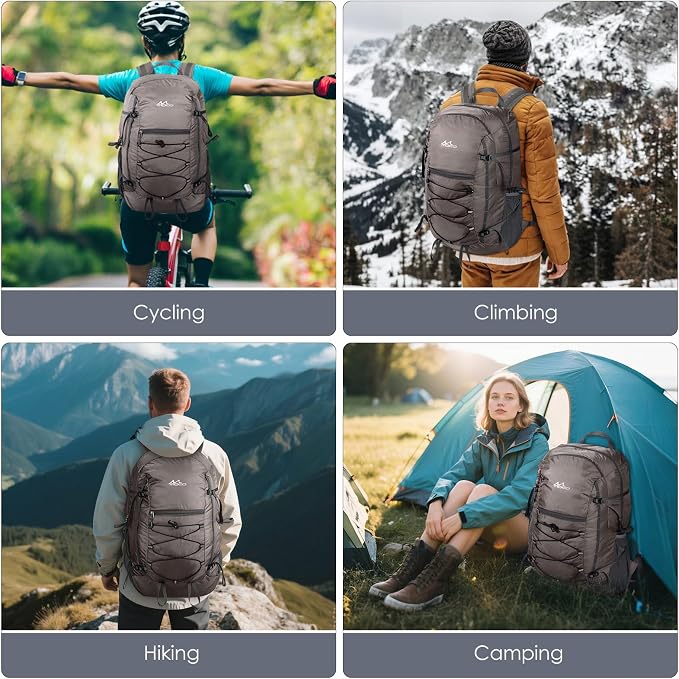 MoKo Hiking Backpack, 40L Large Capacity Camping Backpack - Image 6