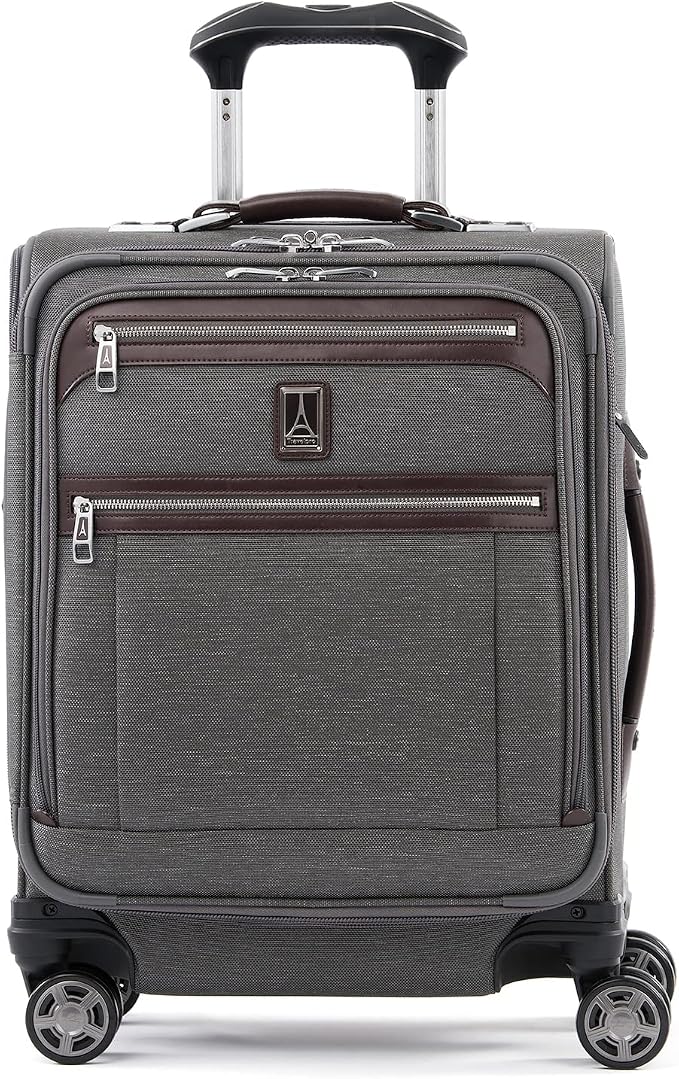 Travelpro Platinum Elite Softside Expandable Carry on Luggage, 8 Wheel Spinner - Image 4