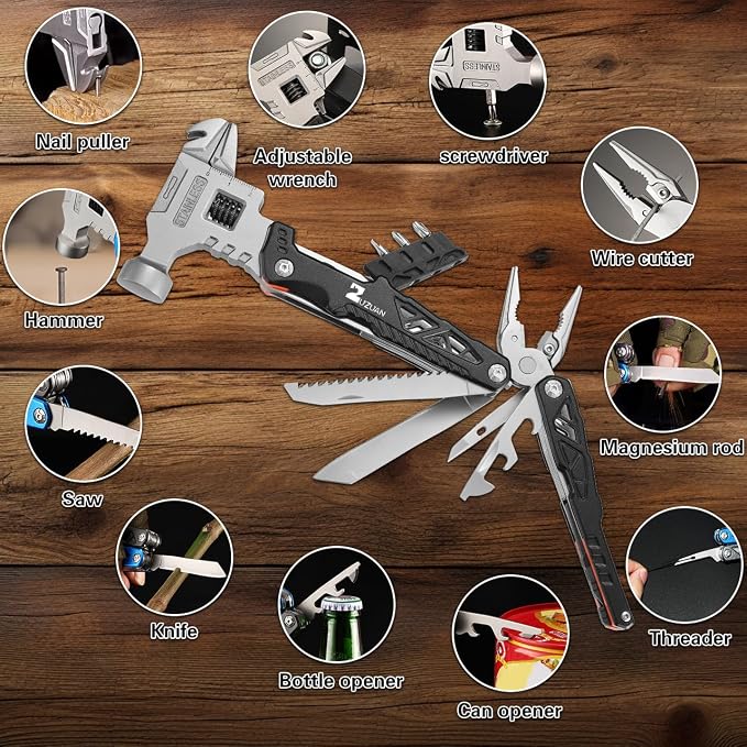 18 in 1 Multitool, Professional Stainless Steel Multitool Pliers - Image 6