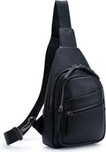 Alldaily Large Sling Bag for Women Crossbody Purse Leather Fashionable Trendy by Alldaily