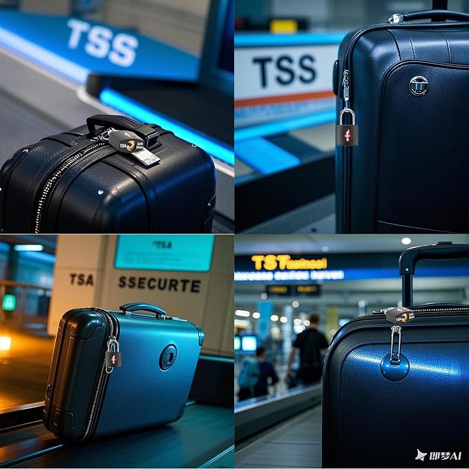 2 Pack TSA Approved Luggage Locks - Image 3