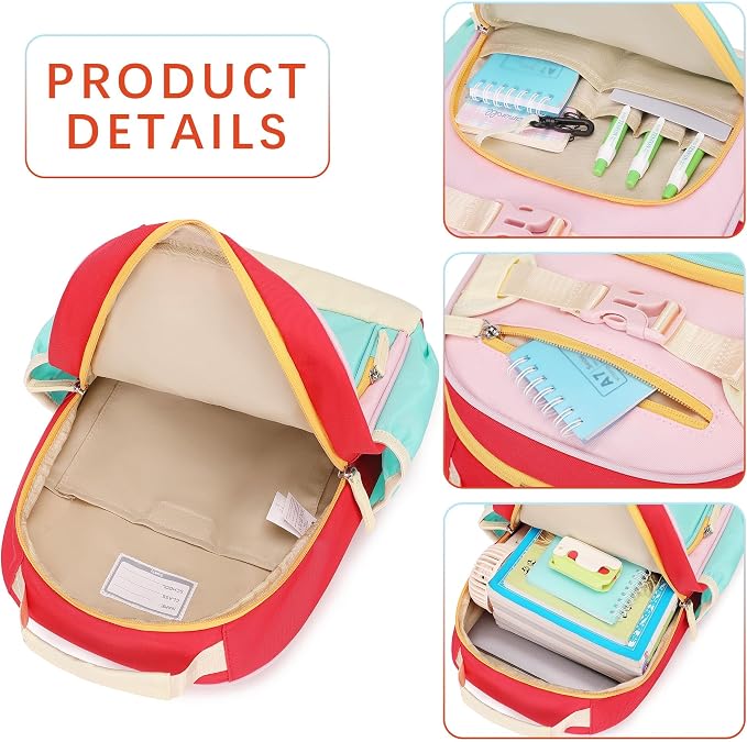 Cute Mini Toddler Backpacks for Girls 2-4 Little Kids Backpack preschool Bookbag - Image 5