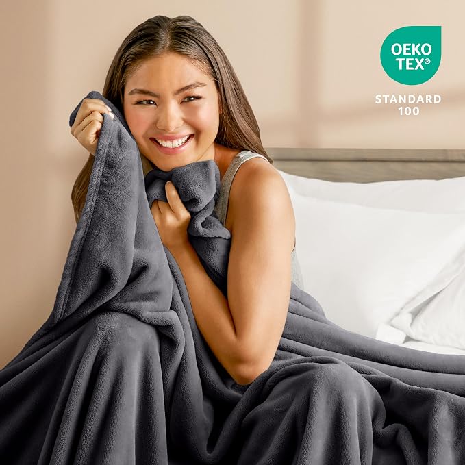 Bare Home Fleece Blanket - Image 3