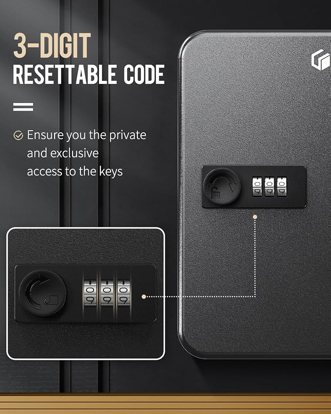Uniclife 20 Position Key Cabinet - Image 5