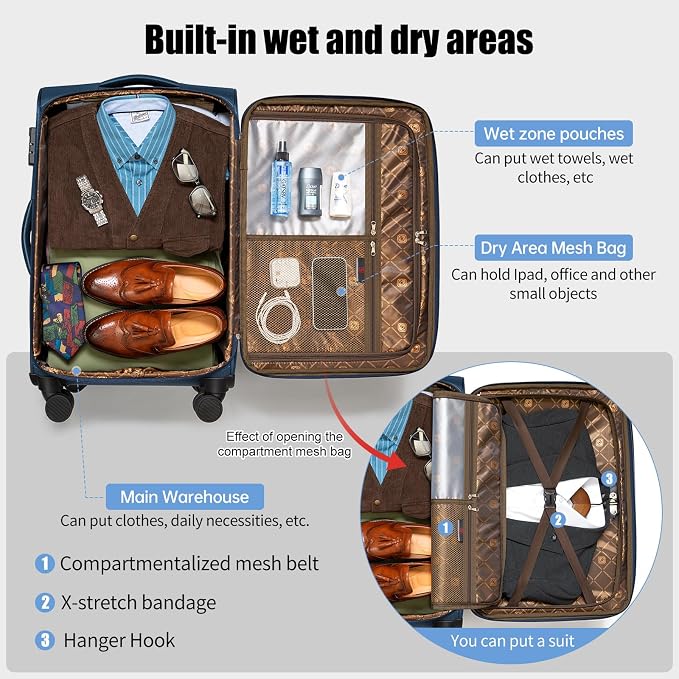 Softside Expandable Luggage - Image 3