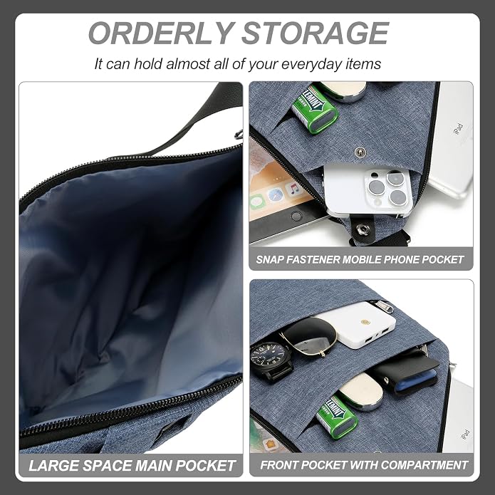 Anti Theft Crossbody Travel Bags - Image 7