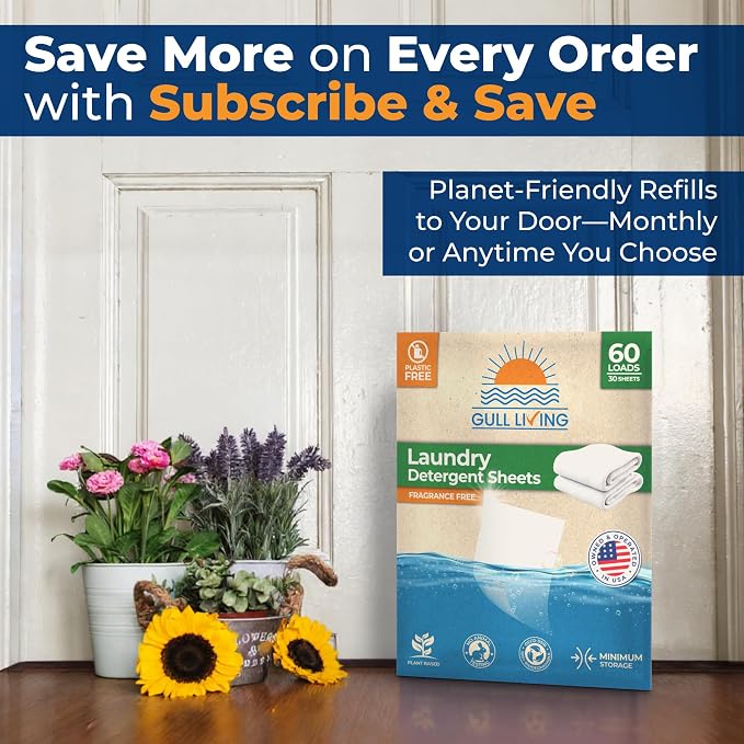 Gull Living Home Travel Laundry Detergent Sheets - Image 5