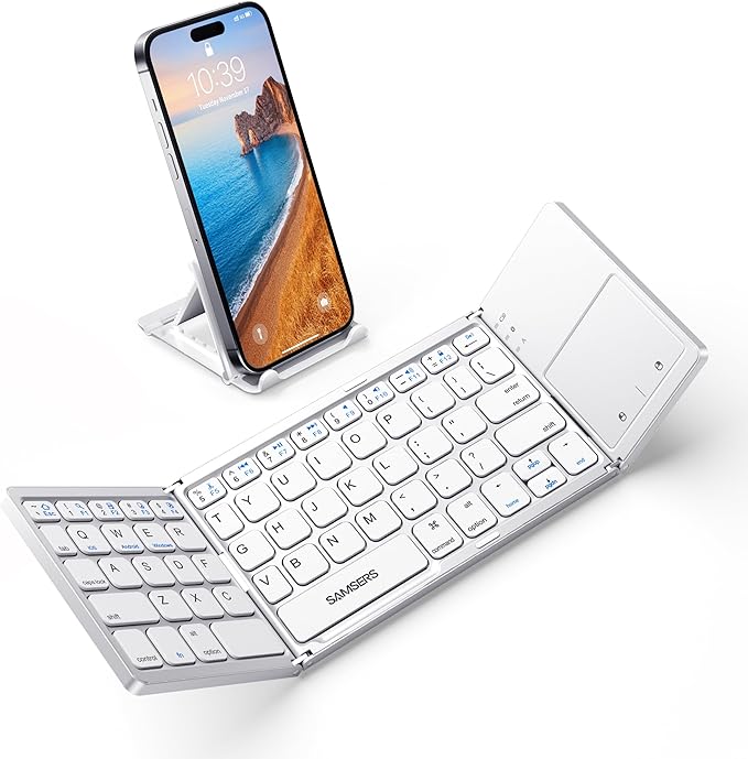 Samsers Foldable Bluetooth Keyboard by HOME