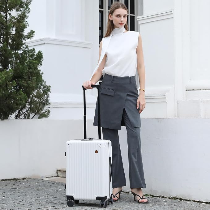 20 Inch Carry on Luggage, Airline Approved 22x14x9 Hard Shell Carry on Suitcase - Image 6