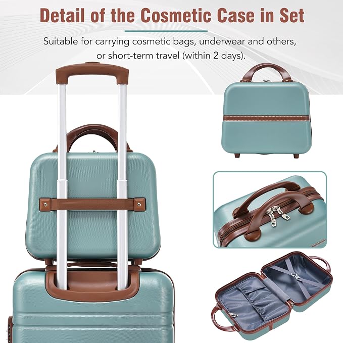 Merax Luggage Set 2 Piece Suitcase Set - Image 8
