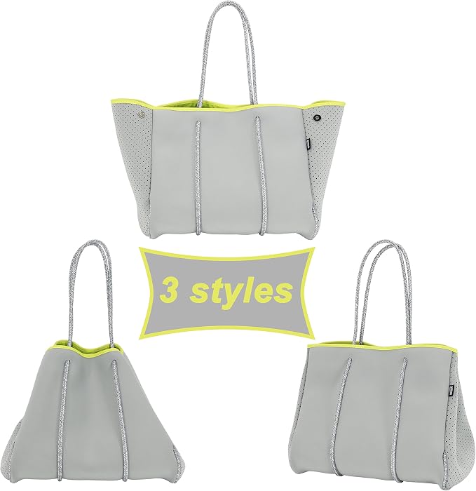 QOGiR Neoprene Multipurpose Beach Bag Tote - Image 6