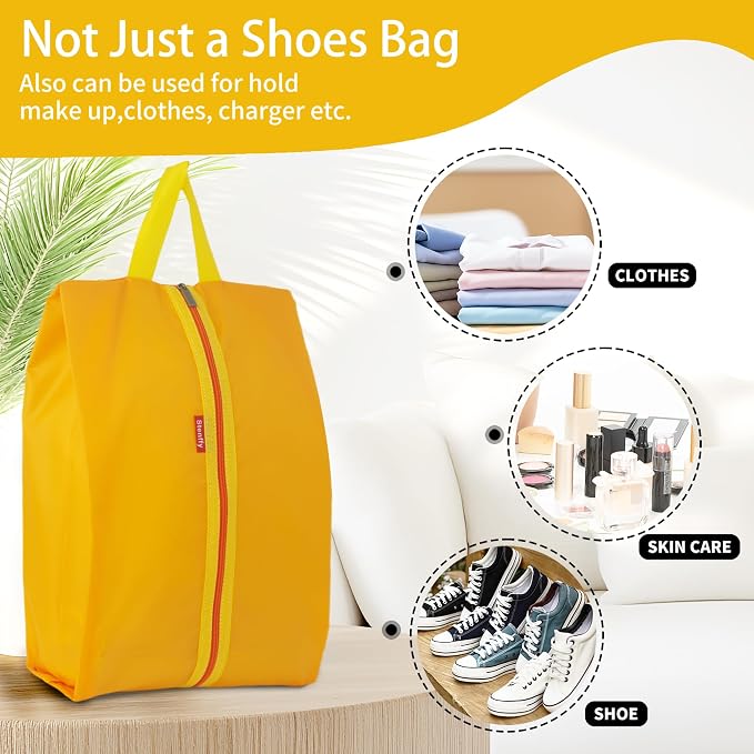 6pcs Portable Shoe Organizer, Travel Pouches - Image 6