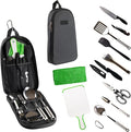 Life2Go 12 Piece Camp Cooking Utensil Set & Outdoor Kitchen Gear Cookware Kit by Life+2+Go
