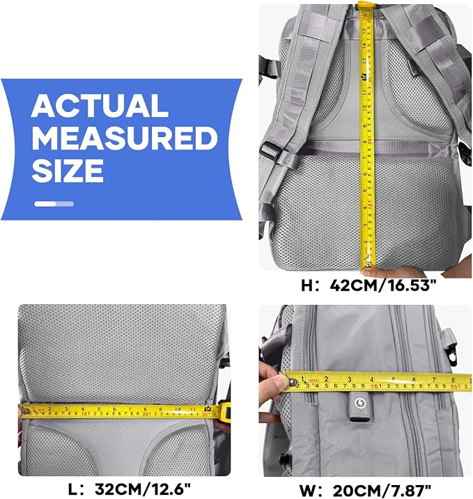 coowoz Travel Backpack For Women Men, Carry On Backpack, Hiking Backpack - Image 9