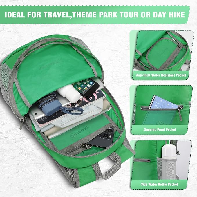 ZOMAKE Ultra Lightweight Hiking Backpack 20L - Image 3