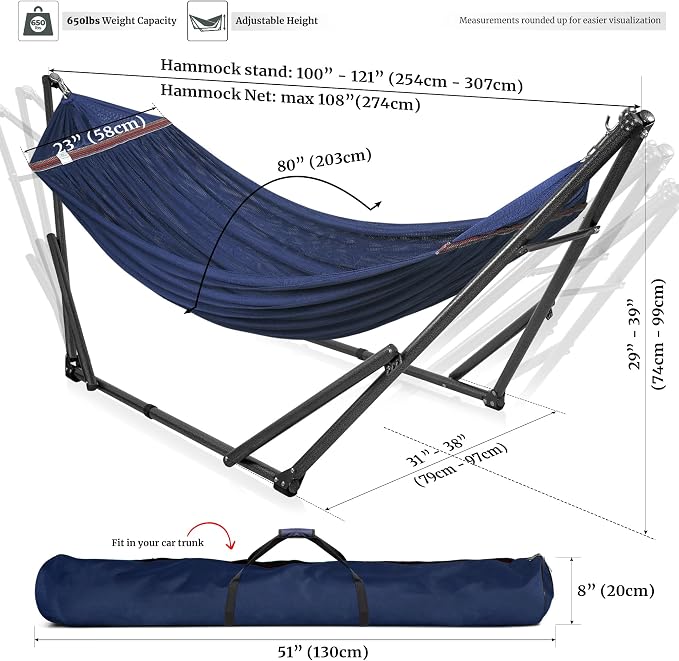 Tranquillo Universal Double Hammock - Image 6