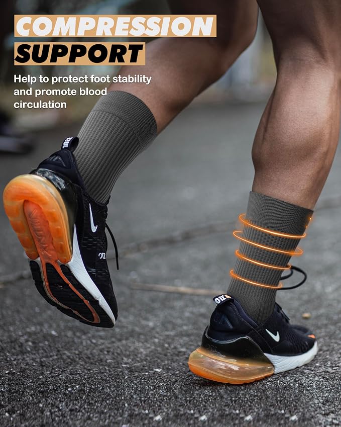 PAPLUS 3 Pairs Running Compression Socks - Image 4