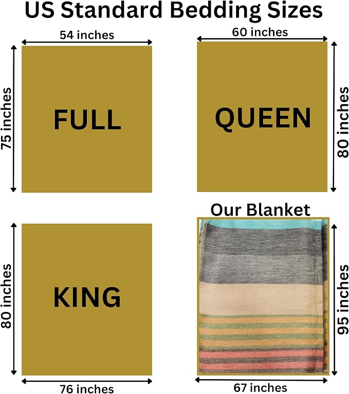 Alpaca Wool Throw Blanket | Super Soft, Lightweight, Breathable and - Image 2