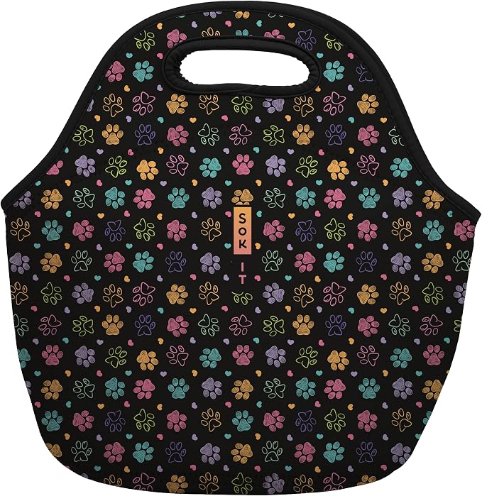 Sok It LunchTote Zippered Bag Insulated Neoprene Caddy by SokIt