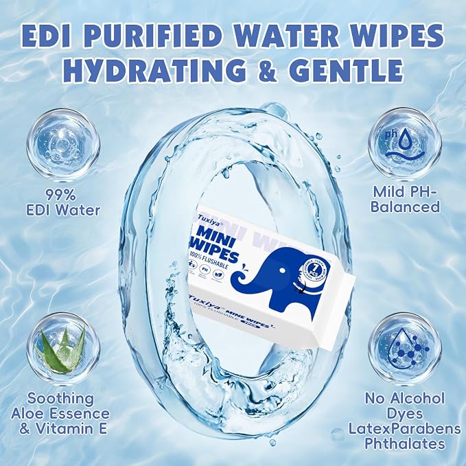 36 PackTravel Flushable Wipes - Image 5