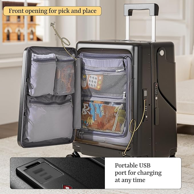 Hardshell Carry On Suitcase - Image 3