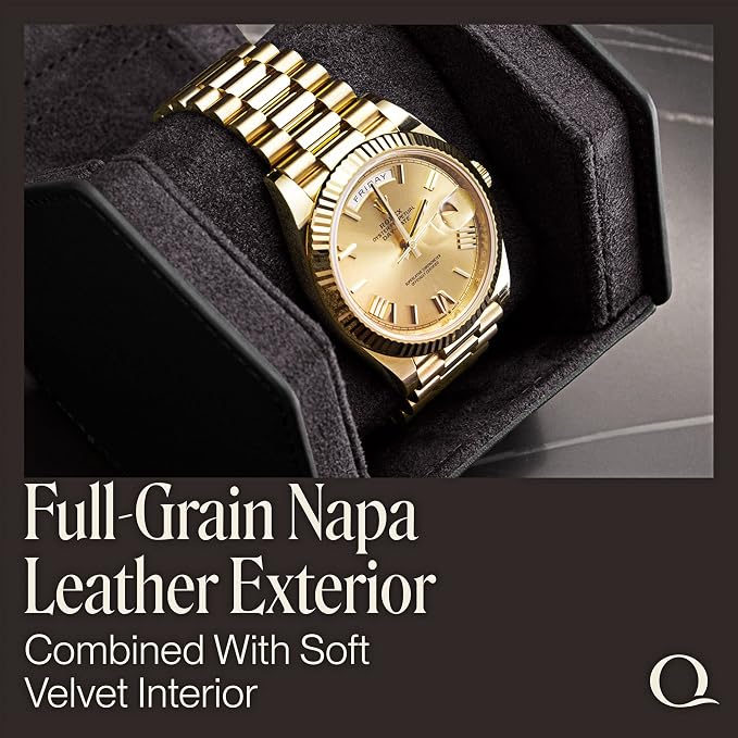Single Leather Watch Case for Men - Image 6