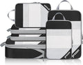 8 Set/6 Set/4 Set Compression Packing Cubes by PREZON