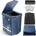 2025 Upgraded 16.5'' XL Portable Toilet by Sckee