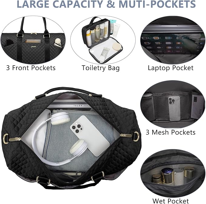 Weekender Travel Duffle Bag for Women - Image 4