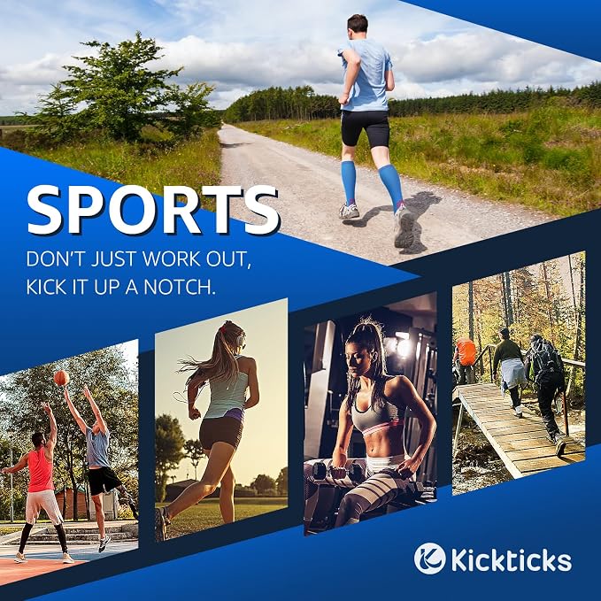 Kickticks 4 Pairs Compression Socks - Image 2