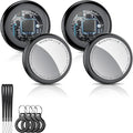 2025 New Air Tracker Tags-4 Pack, Replaceable Battery, Key Finder and Item by Tukio