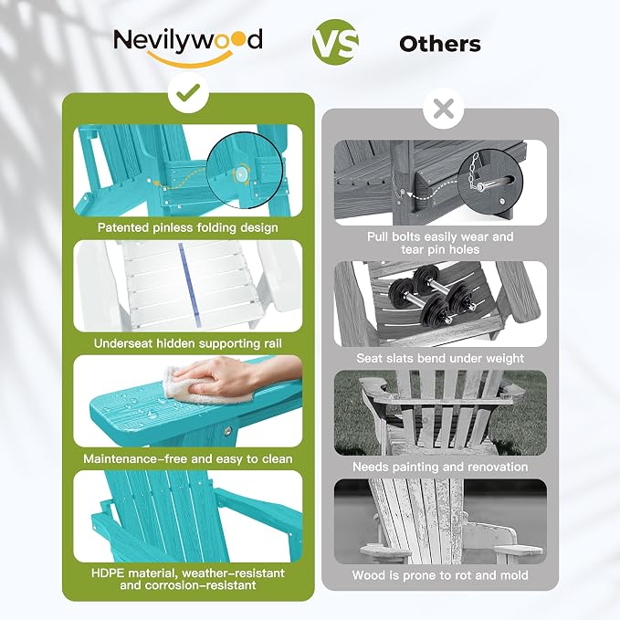 Folding Adirondack Chair - Image 8
