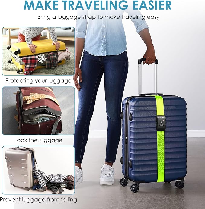 Travel Inspira Luggage Straps for Suitcases - Image 7