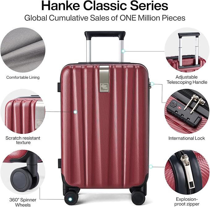 Hanke 29 Inch Luggage Suitcases - Image 3