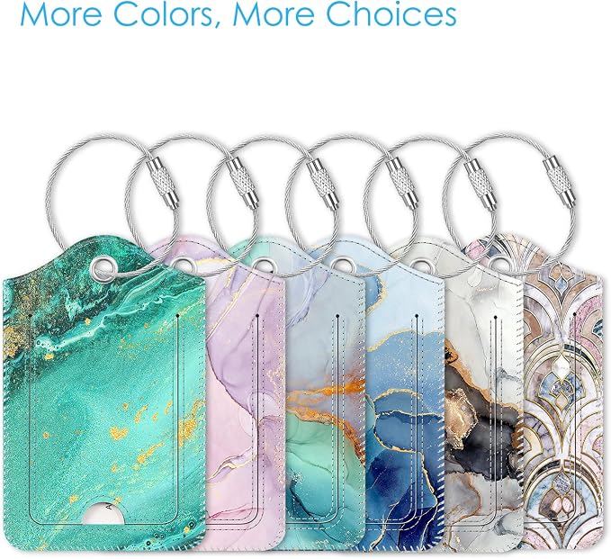 Fintie Luggage Tags, Privacy Cover ID Label - Image 7