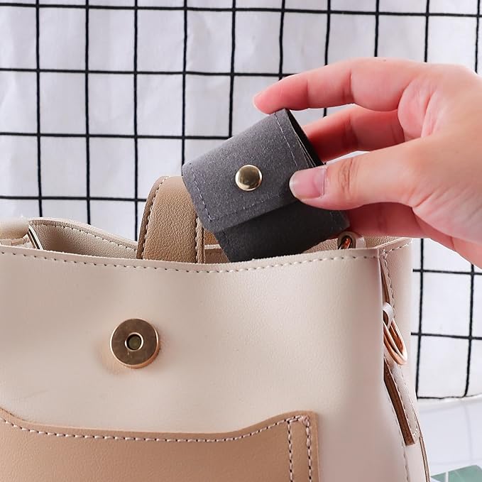 3 PCS Mini Travel Jewelry Organizer Bag - Image 6