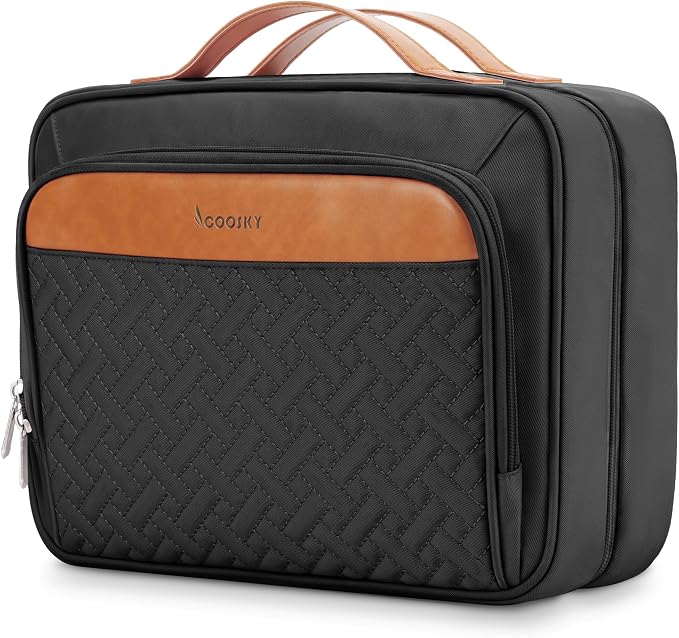 Travel Hanging Toiletry Bag for Women and Men, by COOSKY