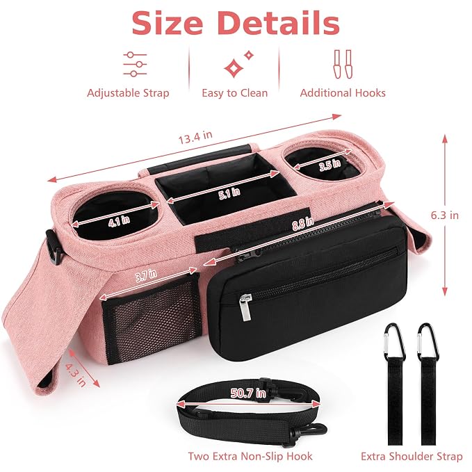 Accmor Universal Stroller Organizer - Image 9