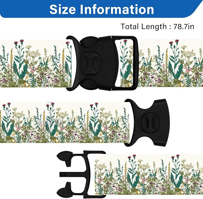 Luggage Straps for Suitcases, Travel Adjustable Belt - Image 4