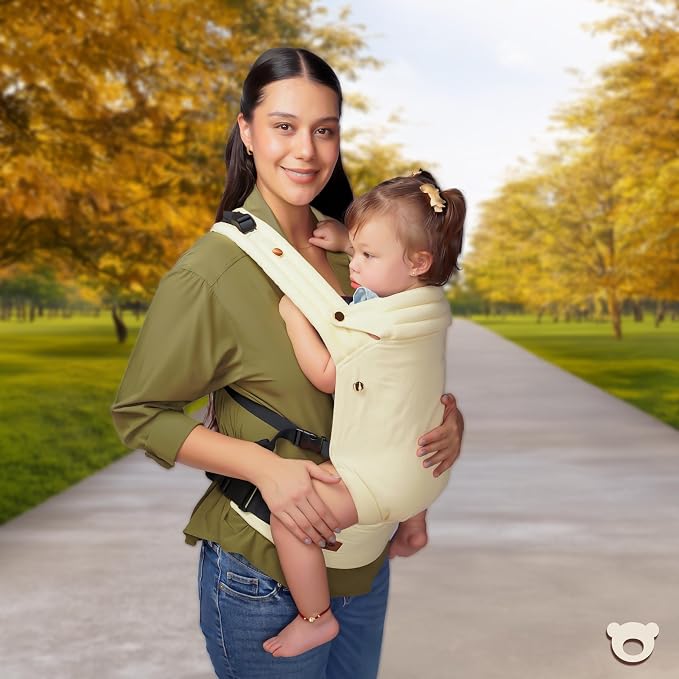 Cub & Co Ergonomic Baby Carrier Newborn to Toddler – 4-in-1 Adjustable - Image 2