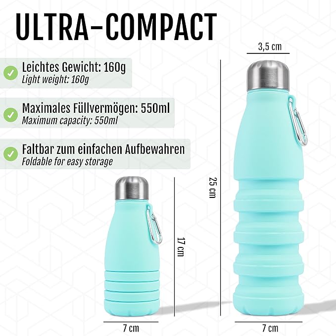 Foldable Drinking Bottle - Image 3