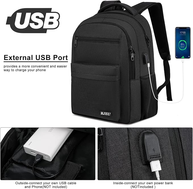 School Backpack for Teen Boys & College Students - Image 3