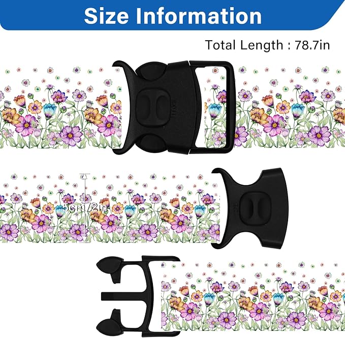 Luggage Straps for Suitcases, Travel Adjustable Belt - Image 4