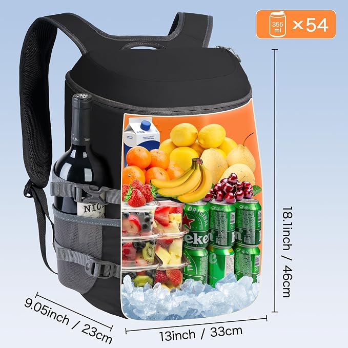 N NEVO RHINO Backpack Coolers Insulated Leak Proof 36/54 Cans, Portable - Image 8
