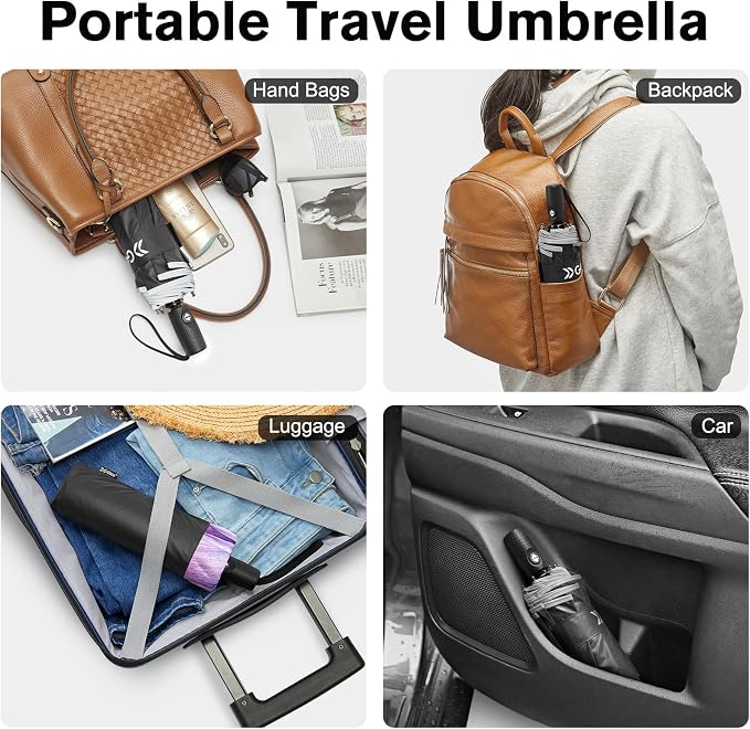 G4Free 42 Inch Eco Windproof Folding Umbrella - Image 6