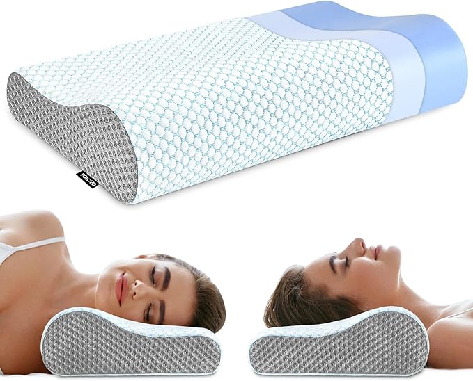 Memory Foam Pillows Neck Pillow Bed Pillow by Polovo
