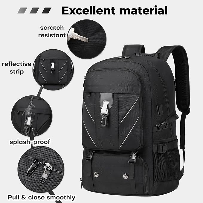 17.3 Inch Travel Laptop Backpack - Image 7