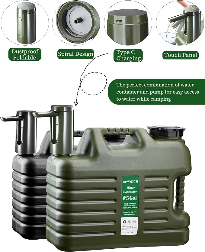 Portable 5 Gallon Water Jug - Image 7