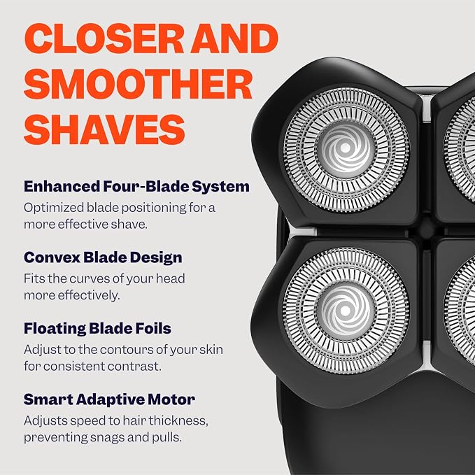 Freebird FlexSeries Pro Electric Head & Body Shaver - Image 4