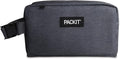 PackIt Freezable Snack Box, City Charcoal, Built by PackIt